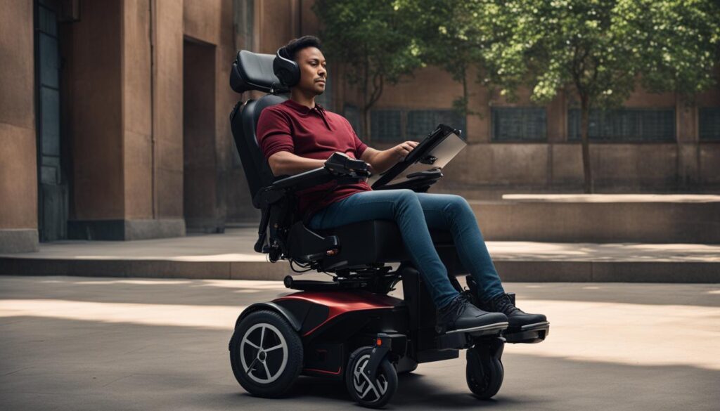 電動輪椅姿勢指導