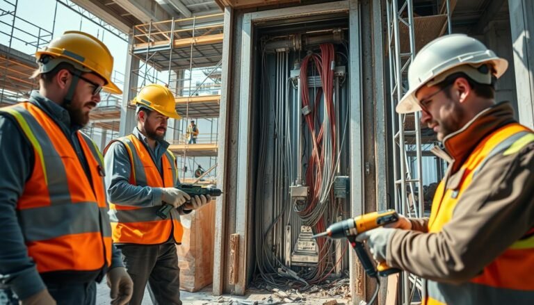 舊式升降機更換前的清拆工程步驟